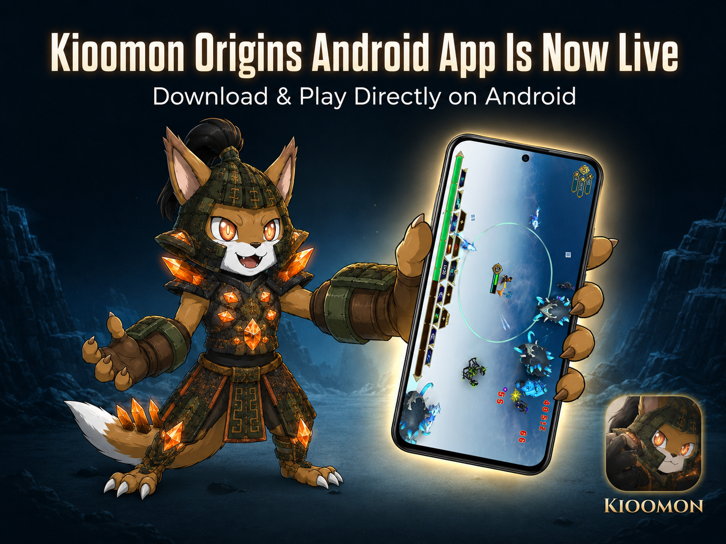 Kioomon Origins app icon